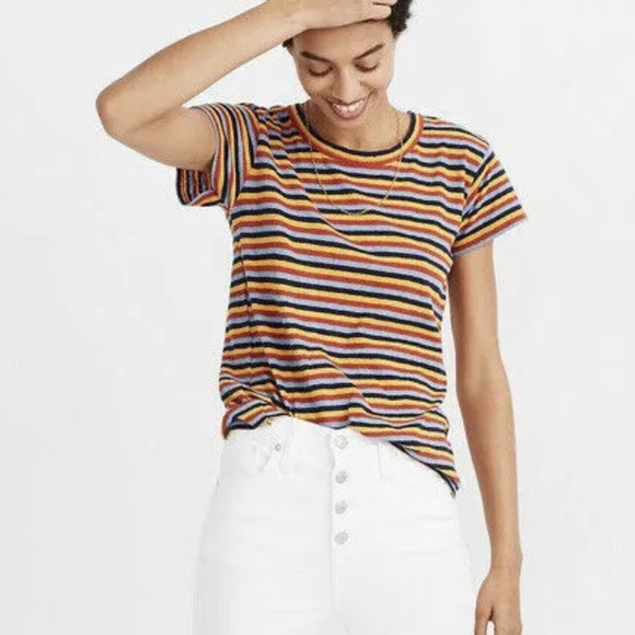 Madewell Tops - Madewell The Perfect Vintage Tee in Stockport Stripe